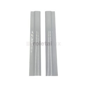 Rullveida žalūziju vadotņu komplekts (balts) ar abpusēju līmlenti